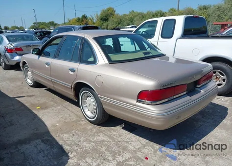 1997 Ford Crown Victoria Lx from USA, damaged, VIN 2FALP74W7VX203837